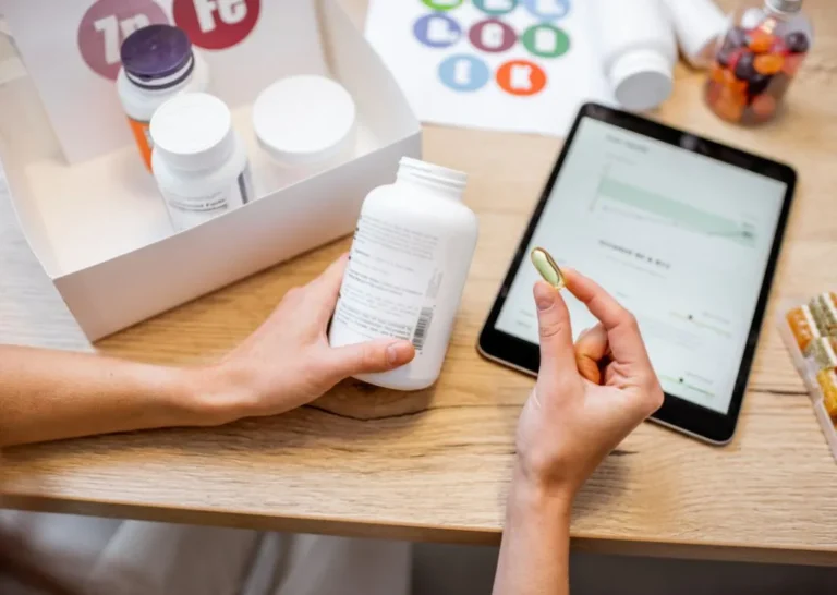 A consumer checking the validity of a medical product online from a pharmaceutical importer in Malaysia.