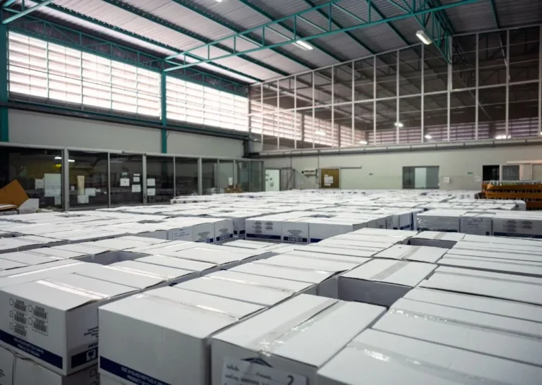 Our CRT warehouse for our cold chain logistics in Malaysia.