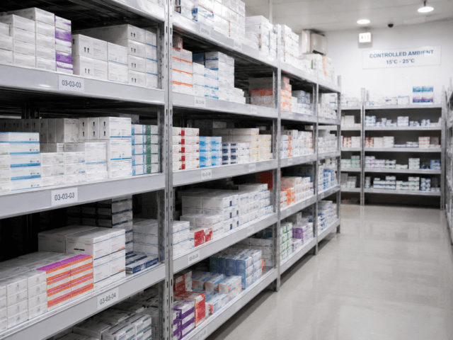 ambient pharmaceutical warehouse storage