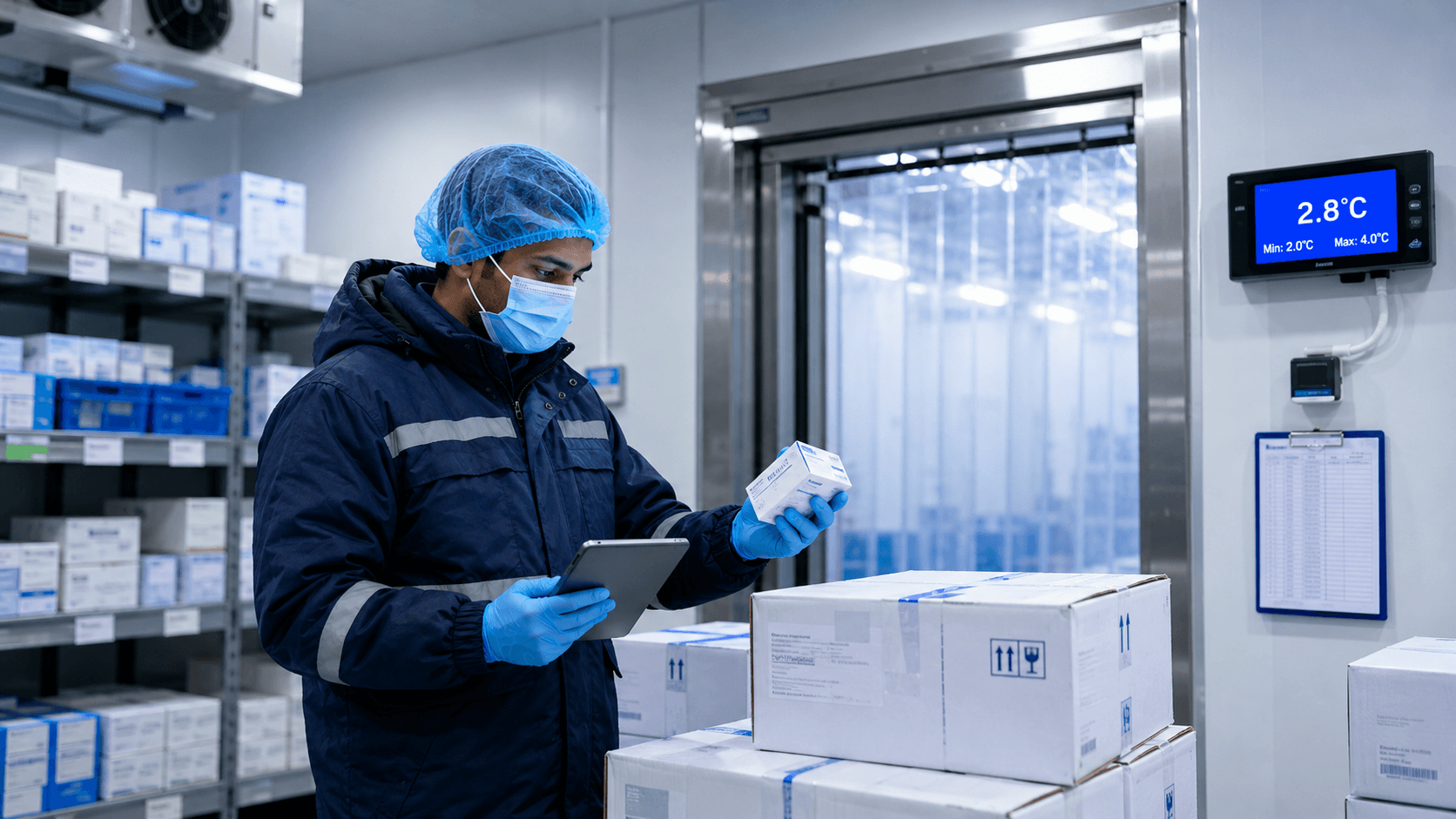 GDP-compliant pharmaceutical cold chain logistics in Malaysia